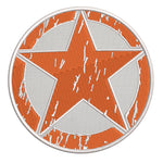 Oscar Mike Star Logo 3.5" Embroidered Iron or Sew-on Patch Tactical Souvenir