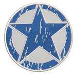 Oscar Mike Star Logo 3.5" Embroidered Iron or Sew-on Patch Tactical Souvenir