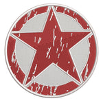 Oscar Mike Star Logo 3.5" Embroidered Iron or Sew-on Patch Tactical Souvenir