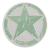 Oscar Mike Star Logo 3.5" Embroidered Iron or Sew-on Patch Tactical Souvenir