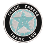 Tango Yankee Star Logo 3.5" Embroidered Iron or Sew-on Patch Tactical Souvenir