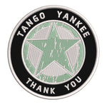 Tango Yankee Star Logo 3.5" Embroidered Iron or Sew-on Patch Tactical Souvenir