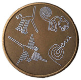 NAZCA LINES PERU 3.94" Embroidered Patch Iron-on or Sew-on Outdoor Souvenir Travel Vacation Wonders of the World