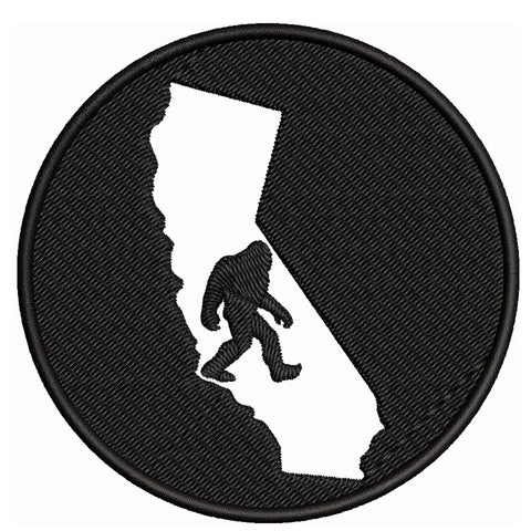 Bigfoot I Believe - California - 3.5" Embroidered Patch Iron Sew-on Cryptid Creature Series