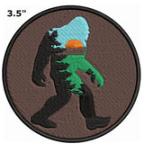 Bigfoot I Believe 3.5" Embroidered Patch Iron Sew-on Cryptid Creature Series