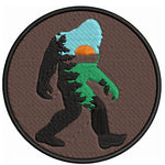 Bigfoot I Believe 3.5" Embroidered Patch Iron Sew-on Cryptid Creature Series