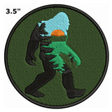 Bigfoot I Believe 3.5" Embroidered Patch Iron Sew-on Cryptid Creature Series