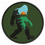 Bigfoot I Believe 3.5" Embroidered Patch Iron Sew-on Cryptid Creature Series
