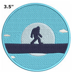 Bigfoot I Believe 3.5" Embroidered Patch Iron Sew-on Cryptid Creature Series