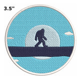 Bigfoot I Believe 3.5" Embroidered Patch Iron Sew-on Cryptid Creature Series