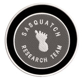 Sasquatch Research Team 3.5" Embroidered Iron / Sew-on Patch Cryptid Creature Bigfoot I Believe Series