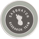 Sasquatch Research Team 3.5" Embroidered Iron / Sew-on Patch Cryptid Creature Bigfoot I Believe Series