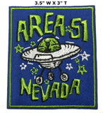 Area 51 Nevada Embroidered Iron-on or Sew-on Patch