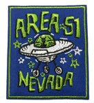 Area 51 Nevada Embroidered Iron-on or Sew-on Patch