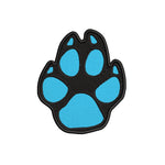 Cat Paw Animal Pet 3.5" Embroidered Iron or Sew-on Patch