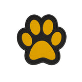 Dog Paw Animal Pet 3.5" Embroidered Iron or Sew-on Patch