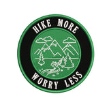 Green Mountains Hiking 3.5" Embroidered Iron or Sew-on Patch