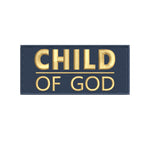 Child of God 4" W x 1.75" T Embroidered Iron or Sew-on Patch